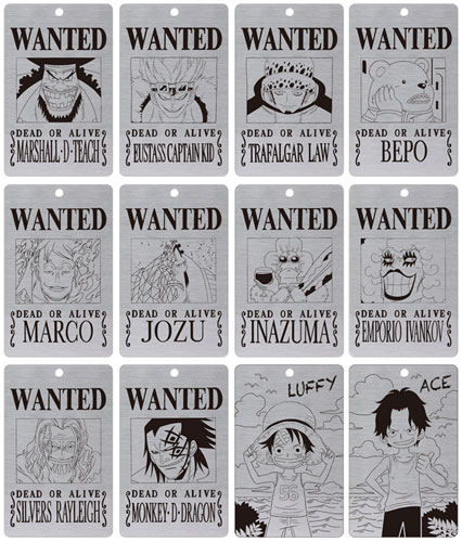 ONE PIECE ワンピース メタル手配書(3) -渦巻く時代編- BOX[エンスカイ