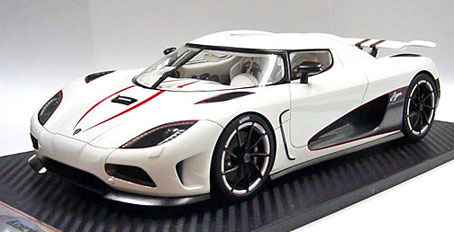 1/18 ケーニグセグ アゲーラ R（ホワイト）[フロンティアート]《在庫切れ》