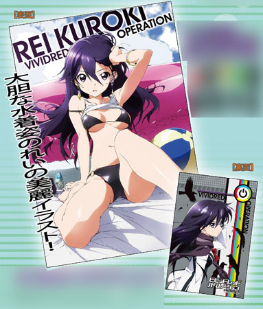 ビビッドレッド・オペレーション ジャンボクッション 黒騎れい