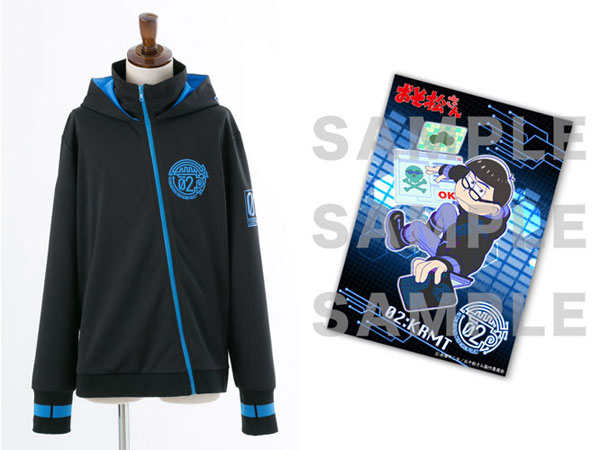 おそ松さん Zip-up Hoody -Hacker Ver.Karamatsu-(ジップアップ
