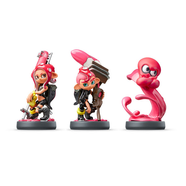amiibo トリプルセット[タコガール／タコ／タコボーイ]（スプラ