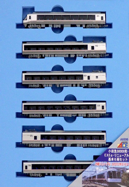 A6596 小田急30000形 EXEα リニューアル 基本6両セット（再販