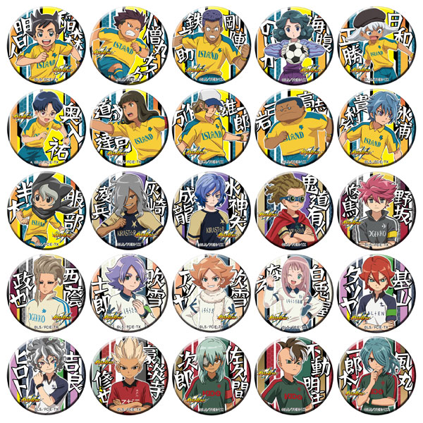 イナズマイレブン ドでか缶バッジ vol.1 25個入りBOX[Brujula]【送料
