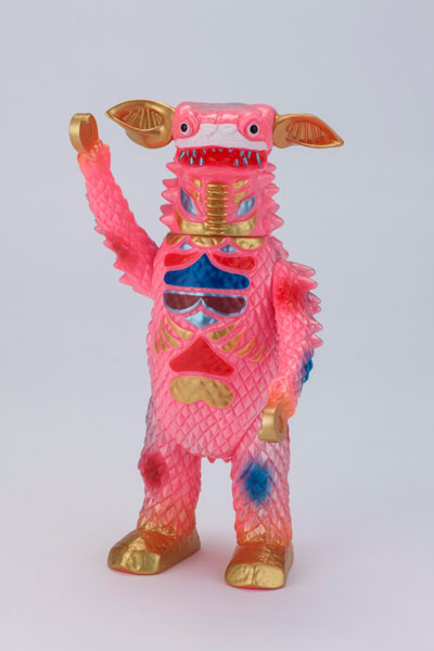 怪獣郷ソフビシリーズ 脳波怪獣 ギャンゴ(ピンク) 『ウルトラマン