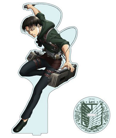 進撃の巨人 描き下ろしアクリルフィギュアM リヴァイ[TBSテレビ]《在庫