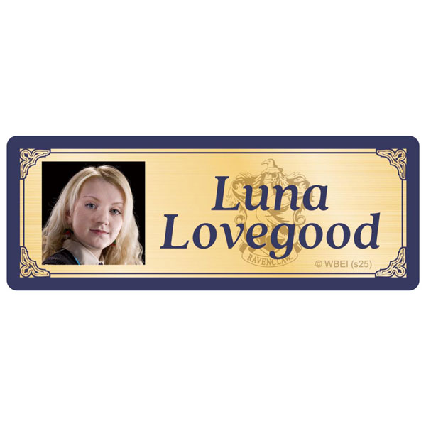 ハリーポッター ネームプレート Luna Lovegood[ムービック]《発売済