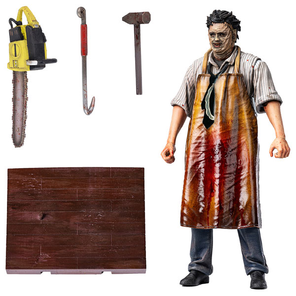 悪魔のいけにえ (1974) 1/18 アクションフィギュア レザーフェイス