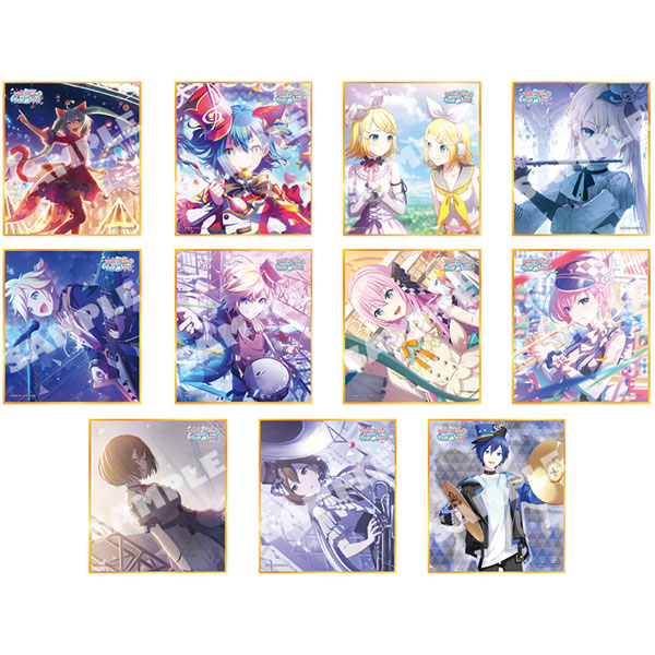 プロジェクトセカイ カラフルステージ！ feat. 初音ミク ミニ色紙