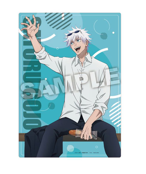 呪術廻戦 懐玉・玉折 -休憩-クリアポスター 五条悟[タカラトミーアーツ