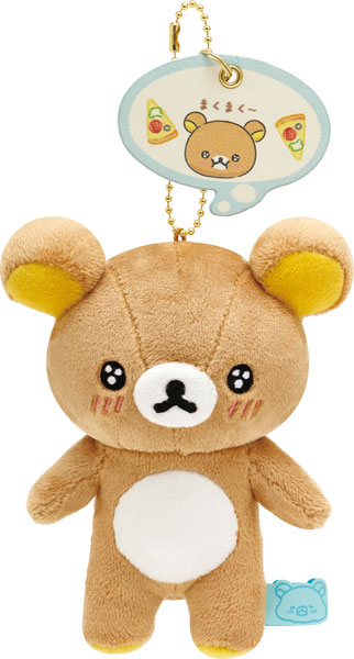 MO65401 リラックマ みんなでまんぷくまくまく ぶらさげぬいぐるみ