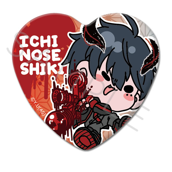 桃源暗鬼』ハート型缶バッジ MA (一ノ瀬四季)[シンクイノベーション