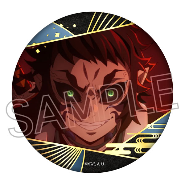 鬼滅の刃 箔押し缶バッジ Vol.3 獪岳[ツインクル]《在庫切れ》