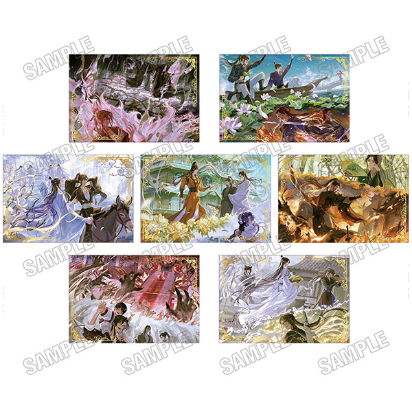 大河幻想ラジオドラマ「魔道祖師」 描き下ろし箔押しイラストカード