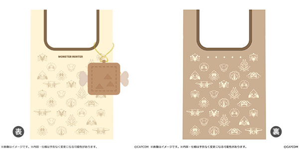 モンスターハンター モンでふぉ ポーチ付きエコバッグ[カプコン]《発売