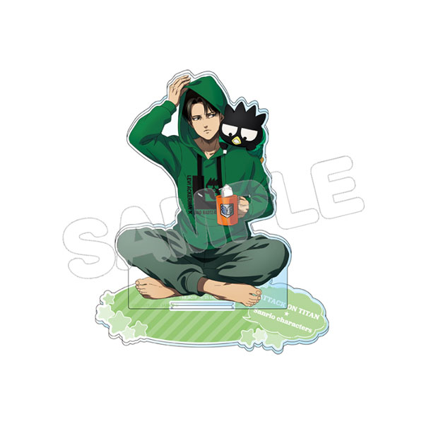 進撃の巨人×サンリオキャラクターズ4 アクリルスタンド リヴァイ