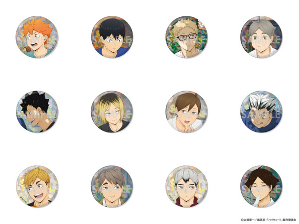 ハイキュー！！ トレーディングホログラム缶バッジ-いただきます！- 12