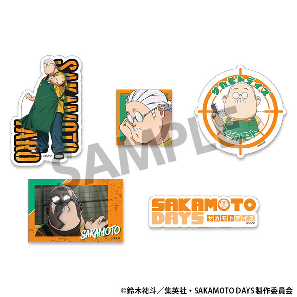 SAKAMOTO DAYS ステッカーセット 坂本太郎 A[ホビーストック]《在庫切れ》