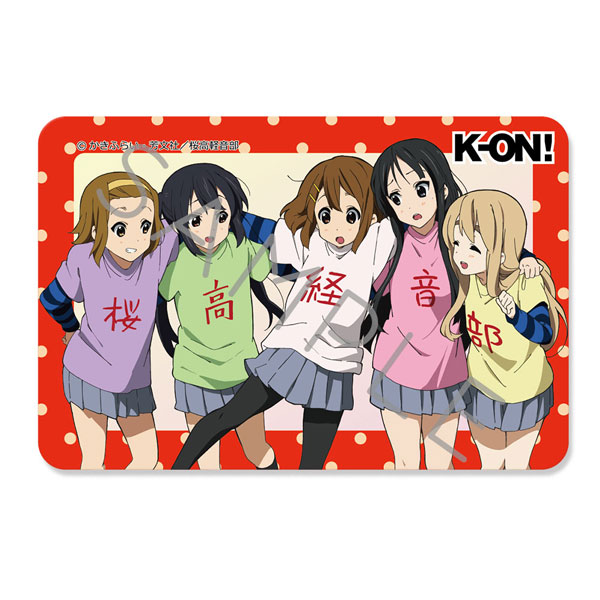 けいおん！』 クリアカードステッカー デザインH[シンクイノベーション