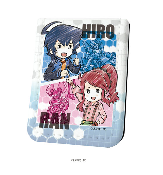 レザーフセンブック「ダンボール戦機W」06/大空ヒロ＆花咲ラン(グラフ