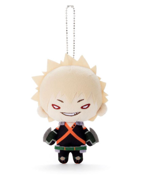 にとたん 僕のヒーローアカデミア ボールチェーン付ぬいぐるみ 爆豪勝己