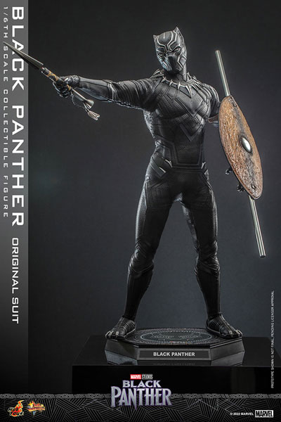 中古】(本体B+/箱B)ムービー・マスターピース 1/6 ブラックパンサー