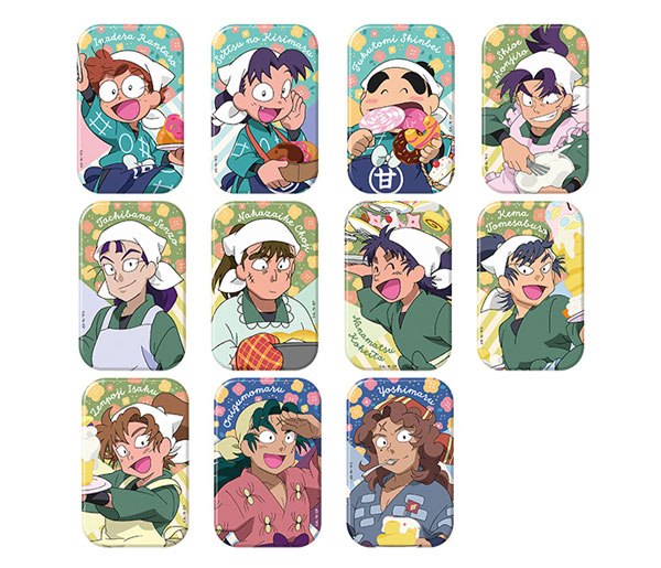 忍たま乱太郎 まるかくカンバッジ 11個入りBOX[エンスカイ]《在庫切れ》