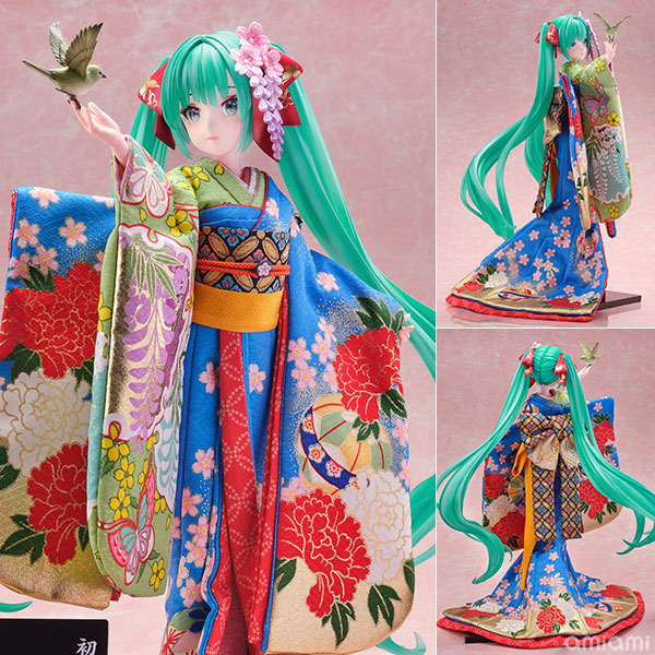 吉徳×F：NEX 初音ミク -日本人形- 1/4 完成品フィギュア-amiami.jp