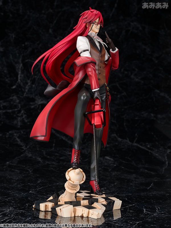 あみあみ限定特典】ARTFX J 黒執事 Book of Circus グレル・サトクリフ