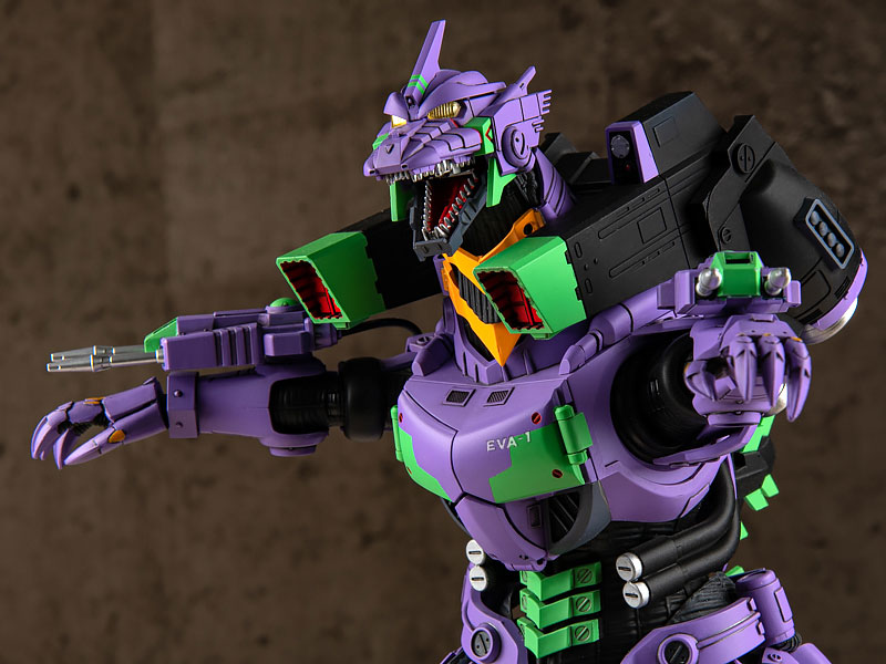 EVA GLOBAL ゴジラ対エヴァンゲリオン 3式機龍 エヴァ初号機カラーVer