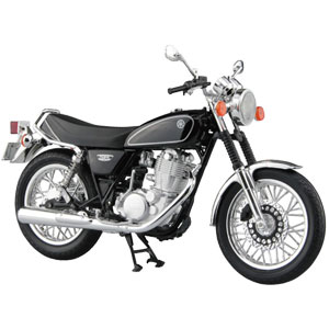 1/12 完成品バイク YAMAHA SR400 ブラックゴールド[スカイネット
