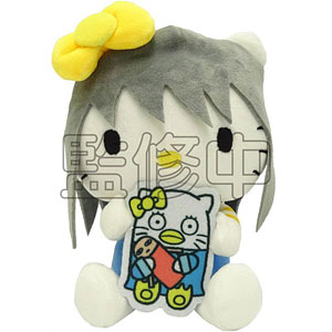 銀魂×Sanrio characters YOROZUYA×TSおやすみ柄むにゅぐるみS(銀時