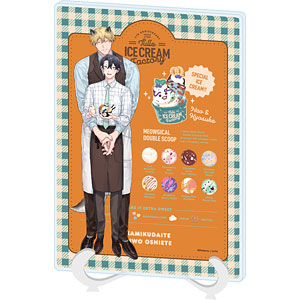 アクリルアートボード(A5サイズ)「Tulle Ice Cream Factory -7th