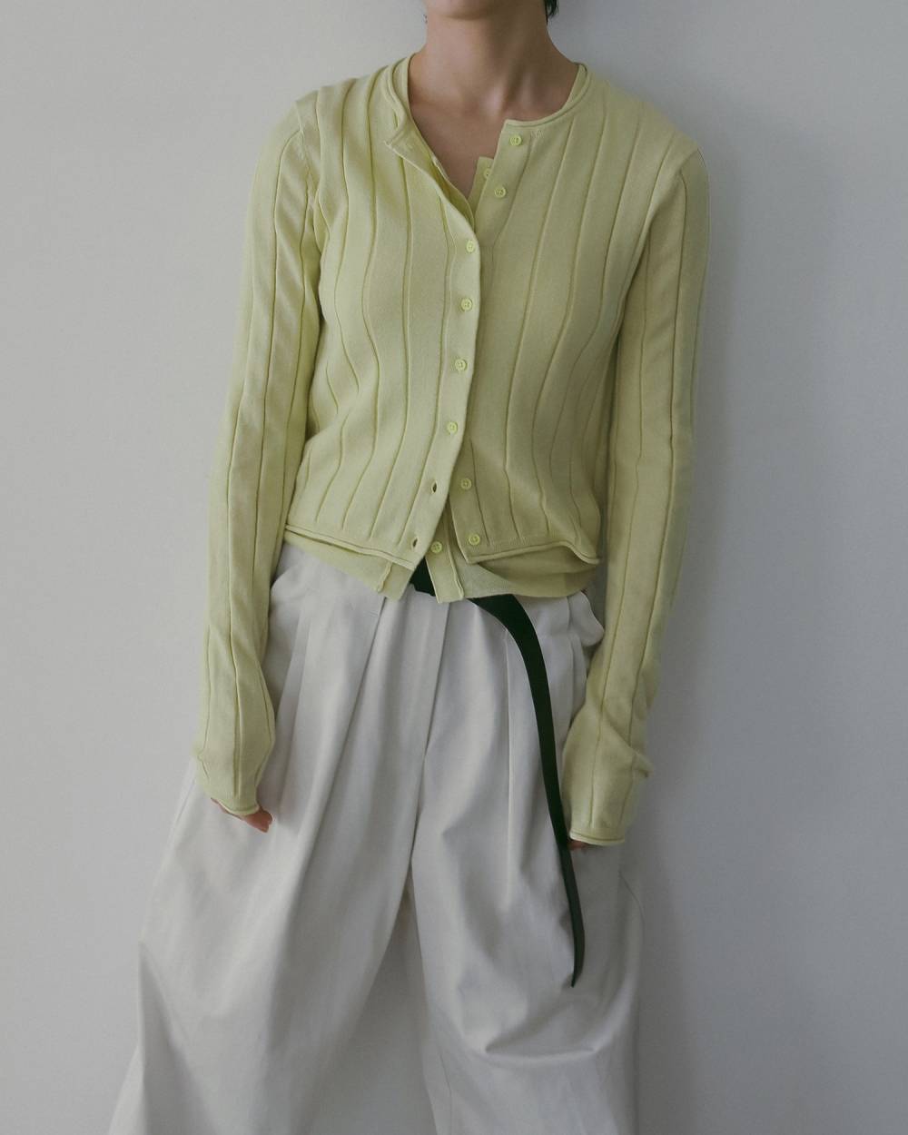 ànuke online store（アンヌーク） / Cotton Layered Cardigan62610502