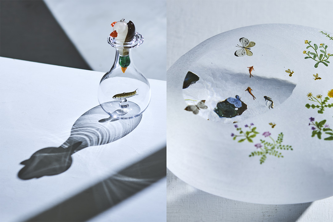 季節を写し取るガラスの芸術。津坂陽介 + 久保裕子 (日の出ガラス工芸