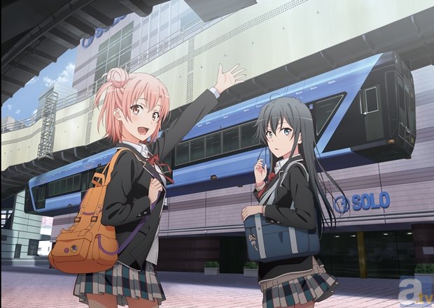 俺ガイル』×千葉モノレール、新規コラボイラスト2種が公開