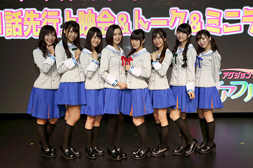 アクションヒロイン チアフルーツ』先行上映会で最新情報が発表