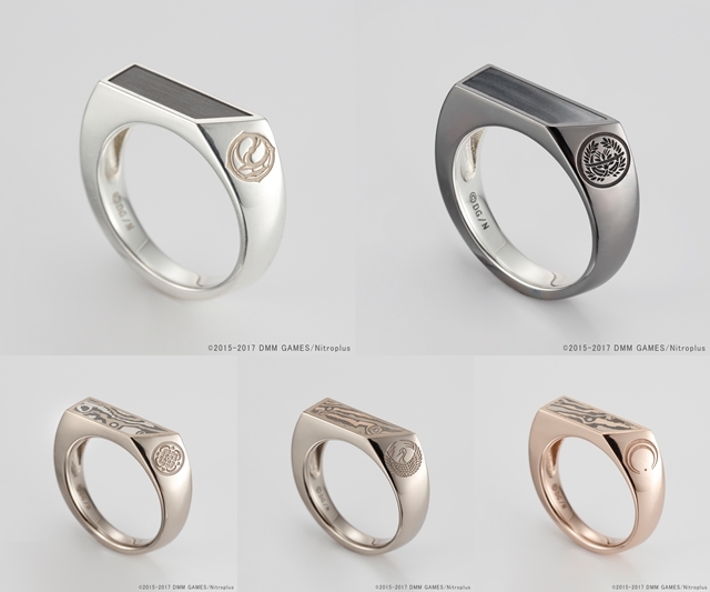 刀剣乱舞-ONLINE-』コラボジュエリー第三弾となる「U-TREASURE」の