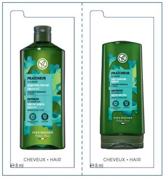 イヴ・ロシェ PRシャンプー・コンディショナー サシェ 各8ml イヴ