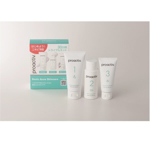 プロアクティブ トライアルセット 60g×60ml×30g プロアクティブ