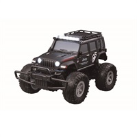 ワイルドドライブ 1/18ジープ ラングラー ルビコン マットブラック