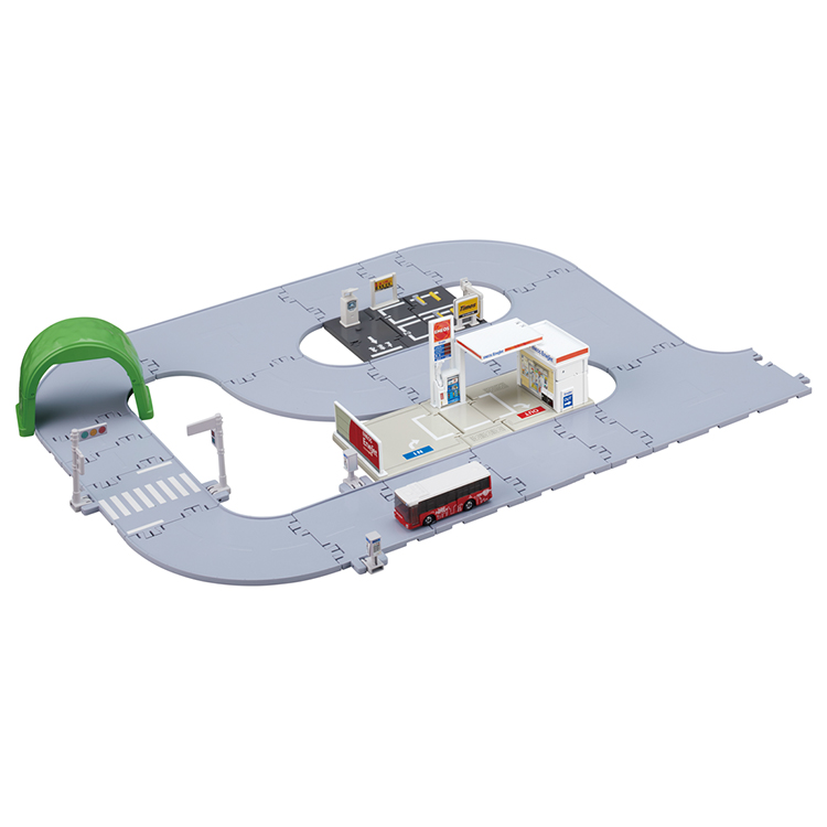 トミカ まちやどうろがいっぱい！トミカタウンセット（トミカ付き） お