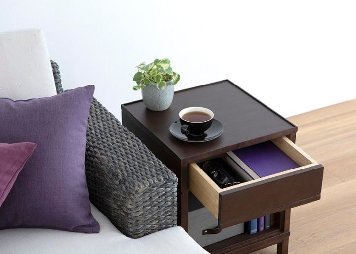 サイドテーブルv01～ソファサイド、ベッドサイドのテーブルとして