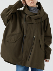 VACHEMENT(ヴァシュモン)】 リサイクルシェルタフタショートモッズ