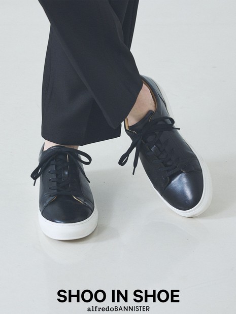 SHOO IN SHOE】究極のベーシック オールレザースニーカー