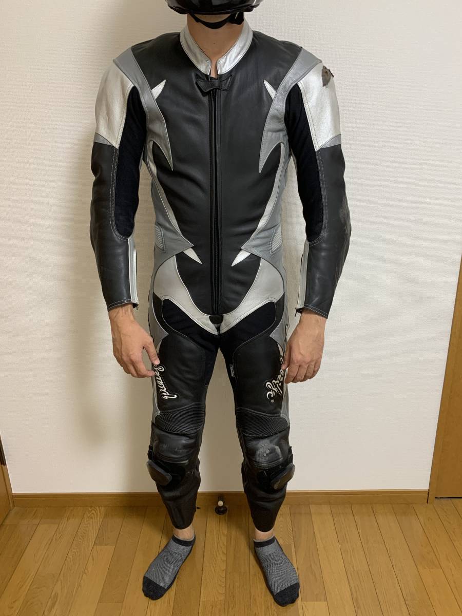 Speed off Sound メンズレーシングスーツspeedofsound スリムL L 革ツナギ