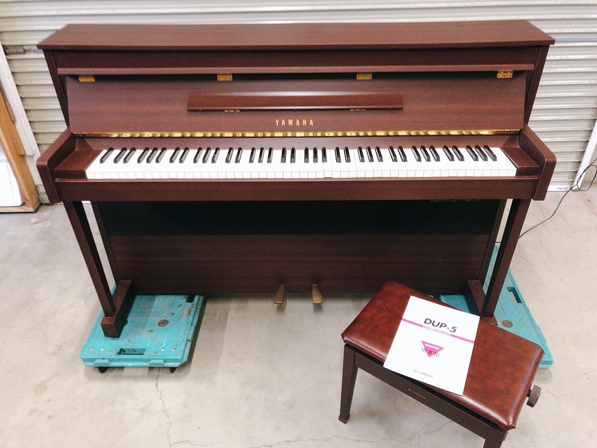 YAMAHA電子アップライトピアノ ダークブラウン MODEL DUP5. ヤマハ DUP