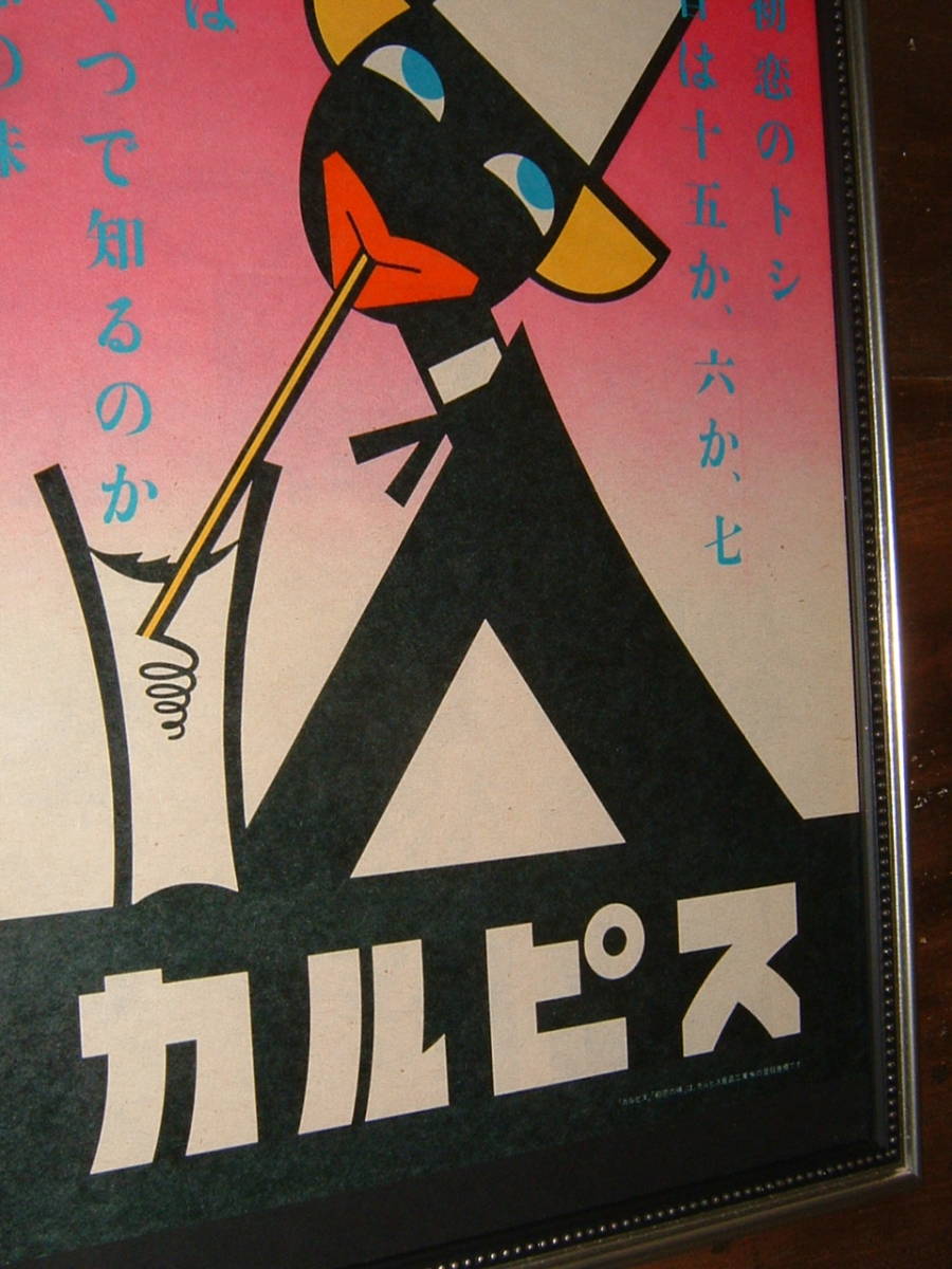 超特大 アンティーク 昭和レトロ カルピス看板 レトロ 超特大