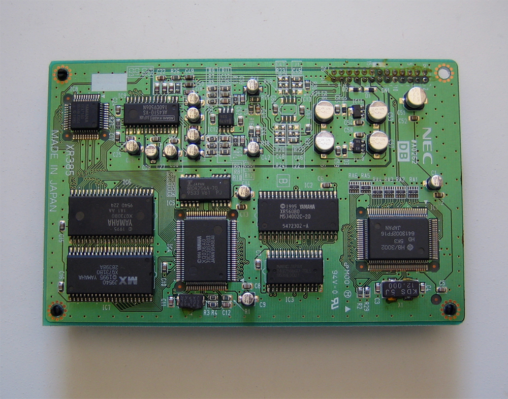 MIDI音源ドーターボード XR385 MIDI音源ドーターボード XR385 Yahoo