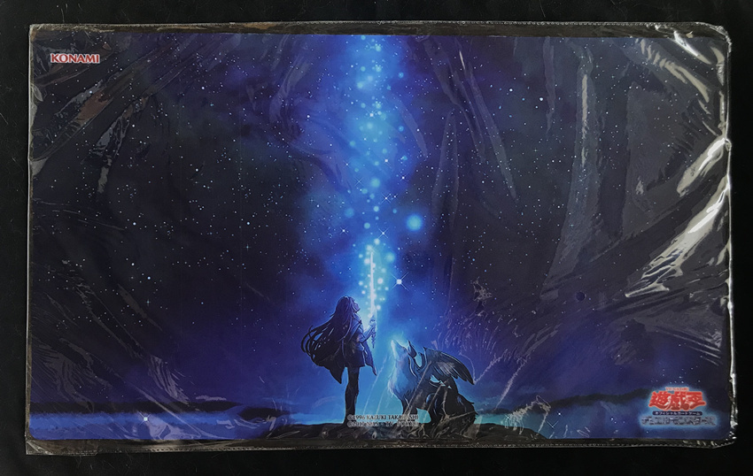 未開封・丸めて発送】遊戯王 星遺物の導く先プレイマット 未開封・丸め