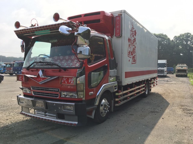 超激レア】三菱ふそう・ニューファイター 冷凍車 ヒューテックノオリン